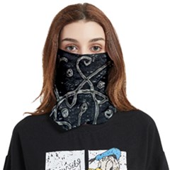 Abstract Surface Artwork Face Covering Bandana (two Sides)