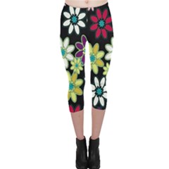 Flowerpower Capri Leggings 