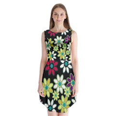 Flowerpower Sleeveless Chiffon Dress  