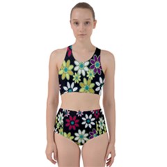 Flowerpower Racer Back Bikini Set