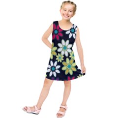 Flowerpower Kids  Tunic Dress by PollyParadise