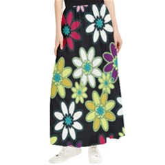 Flowerpower Maxi Chiffon Skirt by PollyParadise