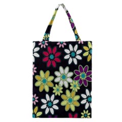 Flowerpower Classic Tote Bag by PollyParadise