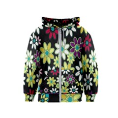 Flowerpower Kids  Zipper Hoodie