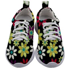 Flowerpower Kids Athletic Shoes by PollyParadise