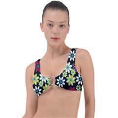 Flowerpower Ring Detail Bikini Top