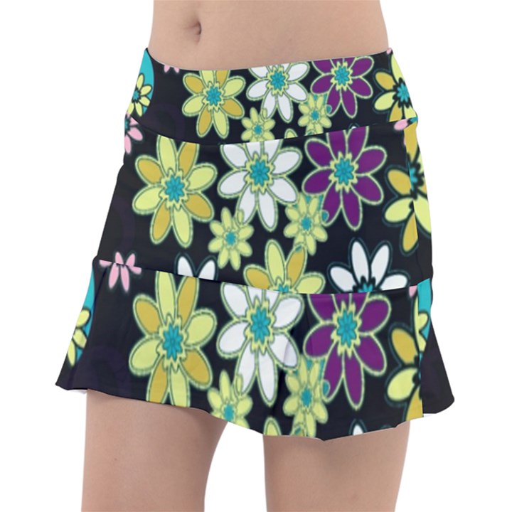 Flowerpower Classic Tennis Skirt