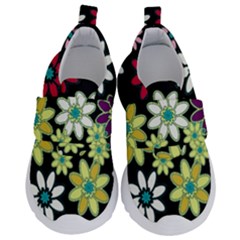 Flowerpower Kids  Velcro No Lace Shoes by PollyParadise