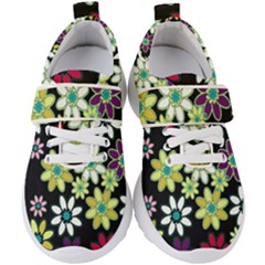 Flowerpower Kids  Velcro Strap Shoes by PollyParadise