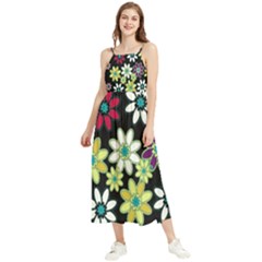 Flowerpower Boho Sleeveless Summer Dress