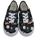 Black peach white  Kids  Classic Low Top Sneakers View1