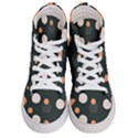 Black peach white  Men s Hi-Top Skate Sneakers View1