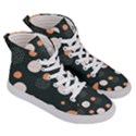 Black peach white  Men s Hi-Top Skate Sneakers View3