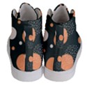 Black peach white  Men s Hi-Top Skate Sneakers View4