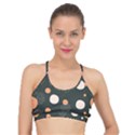 Black peach white  Basic Training Sports Bra View1