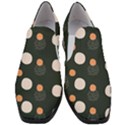 Black peach white  Women Slip On Heel Loafers View1