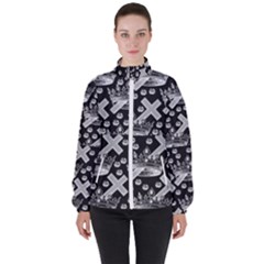 Royalcrown Women s High Neck Windbreaker by PollyParadise