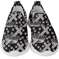 Royalcrown Kids  Slip On Sneakers by PollyParadise