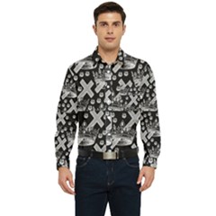 Royalcrown Men s Long Sleeve Pocket Shirt 