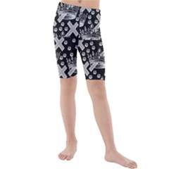 Royalcrown Kids  Mid Length Swim Shorts