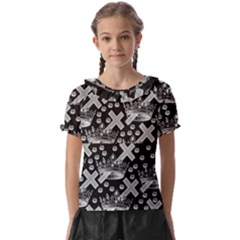 Royalcrown Kids  Frill Chiffon Blouse