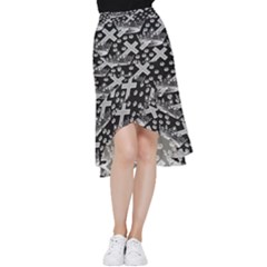 Royalcrowns Frill Hi Low Chiffon Skirt