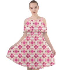 Pinkshabby Cut Out Shoulders Chiffon Dress by PollyParadise