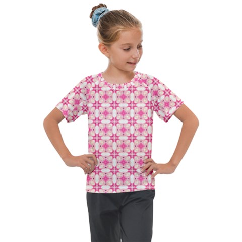 Pinkshabby Kids  Mesh Piece Tee by PollyParadise