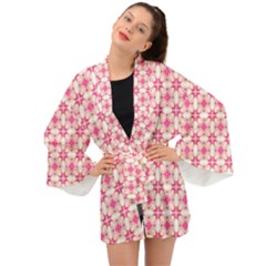 Pinkshabby Long Sleeve Kimono by PollyParadise