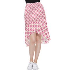 Pinkshabby Frill Hi Low Chiffon Skirt