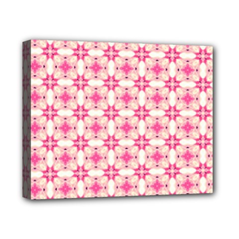 Pink-shabby-chic Canvas 10  X 8  (stretched) by PollyParadise