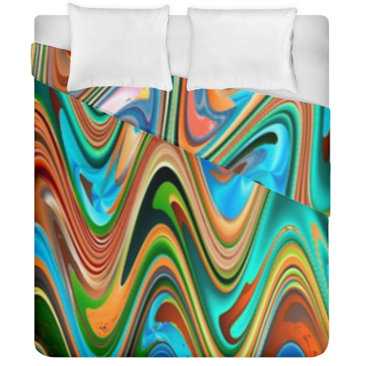 Icecreams Duvet Cover Double Side (California King Size)