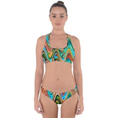 Icecreams Cross Back Hipster Bikini Set