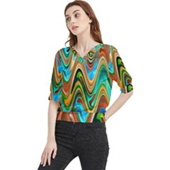 Icecreams Quarter Sleeve Blouse