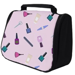 Accessories For Manicure Full Print Travel Pouch (big) by SychEva