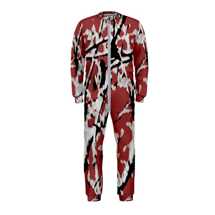 Vibrant Abstract Textured Artwork Print OnePiece Jumpsuit (Kids)