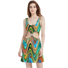 Icecreams2 Velvet Cutout Dress