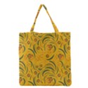 Folk floral pattern. Abstract flowers surface design. Seamless pattern Grocery Tote Bag View2