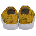 Folk floral pattern. Abstract flowers surface design. Seamless pattern Kids  Classic Low Top Sneakers View4