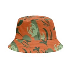 Folk Floral Pattern  Abstract Flowers Surface Design  Seamless Pattern Bucket Hat