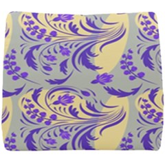 Folk Floral Pattern  Abstract Flowers Surface Design  Seamless Pattern Seat Cushion by Eskimos