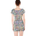 Multicolored Watercolor Stones Short Sleeve Bodycon Dress View2