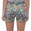 Multicolored Watercolor Stones Sleepwear Shorts View2