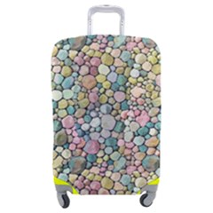 Multicolored Watercolor Stones Luggage Cover (medium) by SychEva