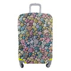 Multicolored Watercolor Stones Luggage Cover (small) by SychEva