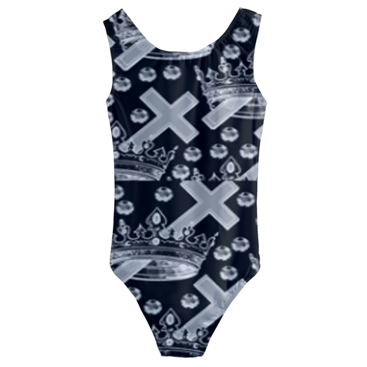 Royalcrowns Kids  Cut-Out Back One Piece Swimsuit