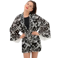 Royalcrowns Long Sleeve Kimono by PollyParadise