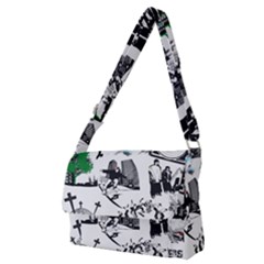 Skaterunderground Full Print Messenger Bag (m) by PollyParadise