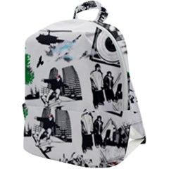 Skaterunderground Zip Up Backpack by PollyParadise