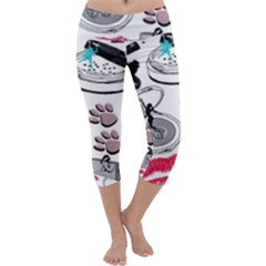 Love2 Capri Yoga Leggings by PollyParadise